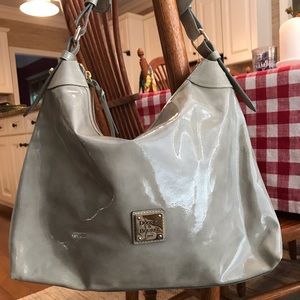 Dooney & Bourke Patent Leather East/West Shopper
